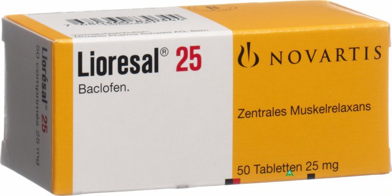 Picture of Lioresal 25 Tablet